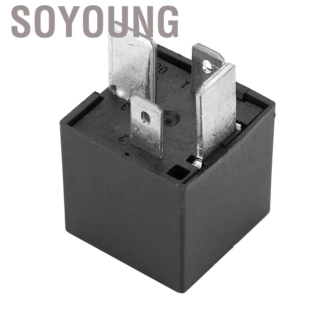Rơ Le 4 Pin Thay Thế Cho Xe Hơi / Tàu Thuyền 12v 70a 80a