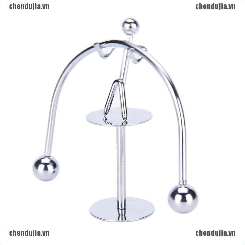 Mô Hình Đồ Chơi Chuyển Động Bằng Thép Không Gỉ Tinh Tế Để Bàn Văn Phòng