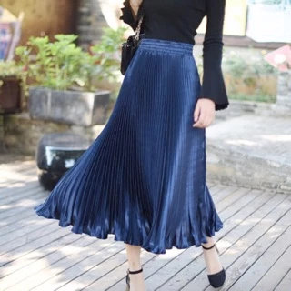 Chân váy dập li 3 màu (kèm hình thật)