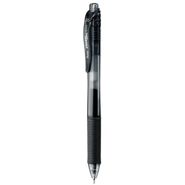Bút Pentel ENERGEL dạng bấm, thân nhựa trong nét bút 0.5/ 0.7/ 1.0 mm Các Màu Mực Xanh/ Đỏ/ Đen- Ruột bút thay thế