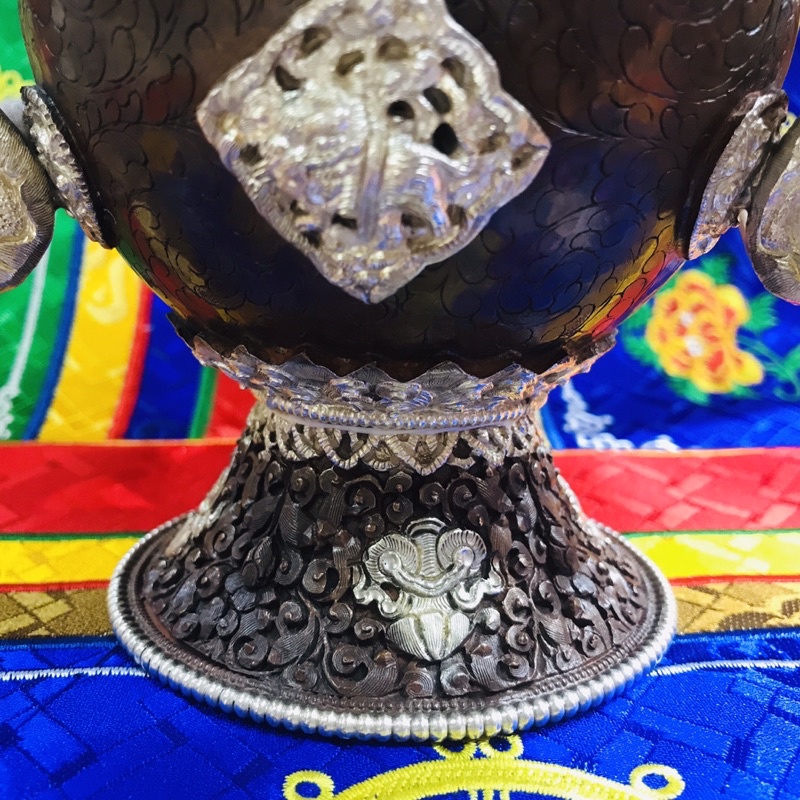 LƯ XÔNG DÂY XÍCH BẠC NEPAL 20CM