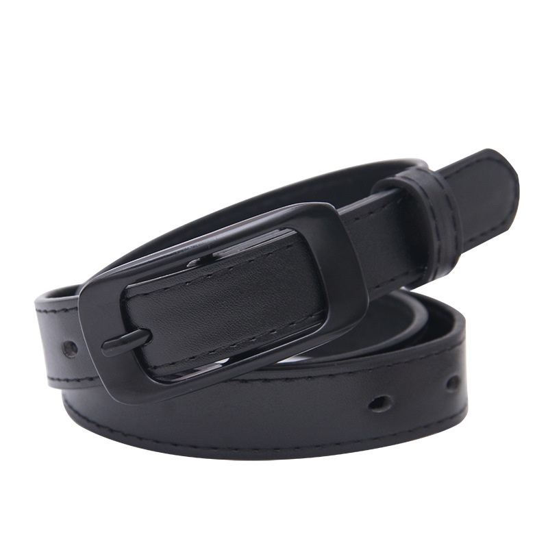 Thắt Lưng Màu Đen/Cà Phê Kiểu Retro Thời Trang Mùa Hè Cho Nam Và Nữ