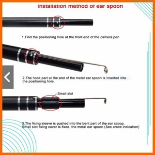 Bộ Lấy Ráy Tai Có Camera Cao Cấp 3 Trong 1 Soi Tai Mũi Miệng