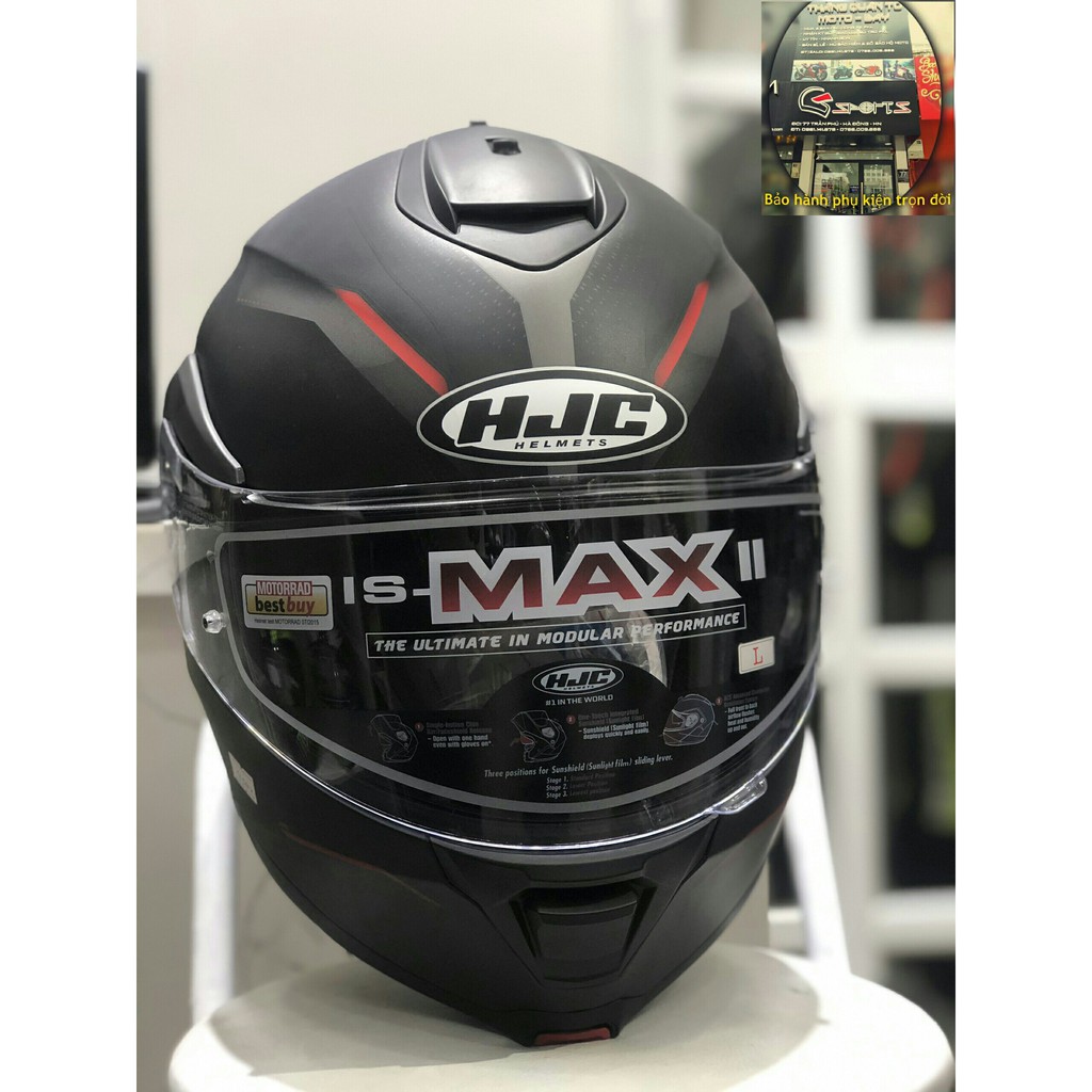 Mũ Bảo Hiểm Fullface HJC  IS-MAX II