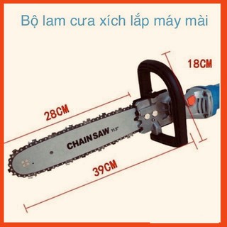 Bộ Lam Cưa Xích Gắn Máy Mài Cầm Tay Loại Bén Bền Và Êm