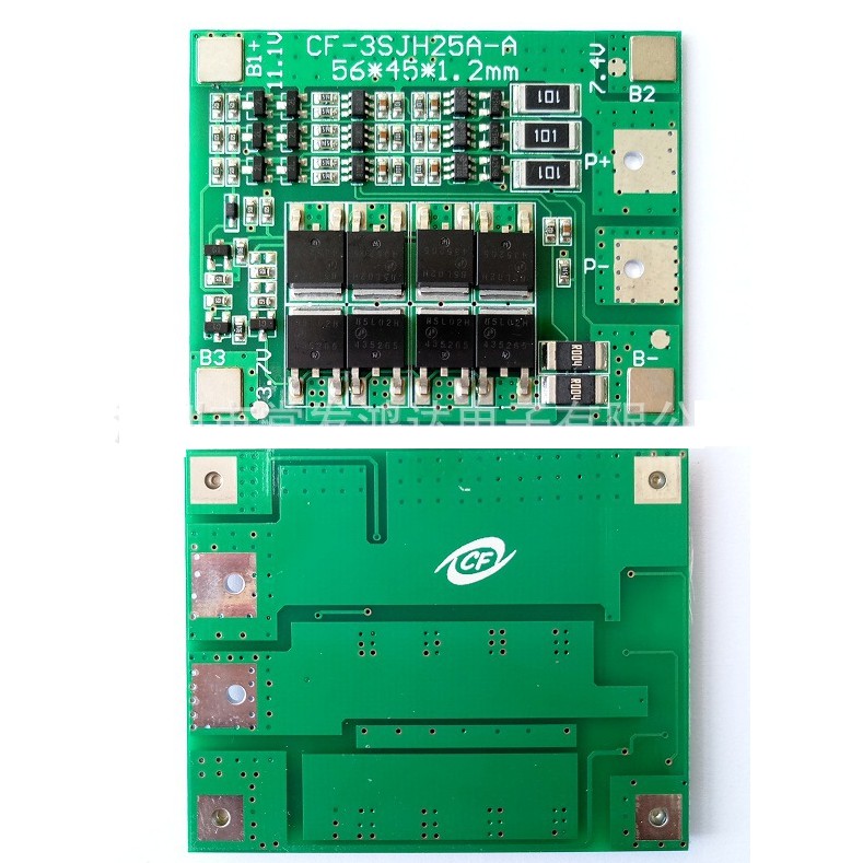 Mạch Pin 3s 25A