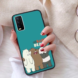 Ốp lưng Vivo Y20S viền dẻo TPU BST Gia Đình Nhà Gấu