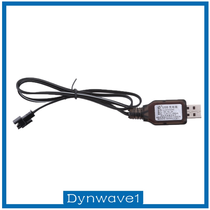 Dây Cáp Sạc Pin 7.2v Usb Sang Sm-2P Ni-Mh Ni-Cd Cho Máy Bay Điều Khiển Từ Xa