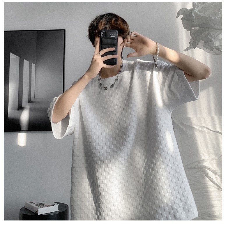 Áo Thun Dáng Rộng Tay Lỡ Hợp Thời Trang Size M-2XL Dành Cho Nam