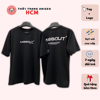 Áo thun Missout Basic Logo Tee SS5 màu đen unisex nam nữ form rộng full tag Thời trang Unisex HCM AL192