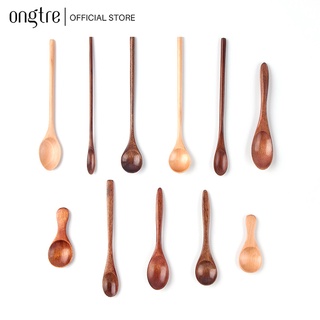 Muỗng cafe / Thìa gỗ / Dĩa gỗ cán dài / ngắn nhiều kích thước phong cách hiện đại | ongtre® (Vietnam)