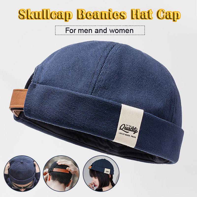 Mũ beanie Không Vành Giữ Ấm Phong Cách Thủy Thủ Cổ Điển Thời Trang Cho Nam Và Nữ
