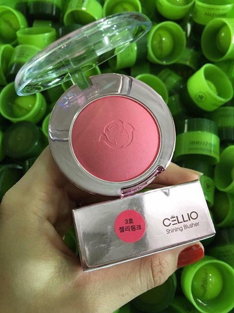 Phấn má CELLIO Shining Blusher