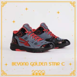 GIÀY BÓNG CHUYỀN BEYONO GOLDEN STAR C - BLACK GREY