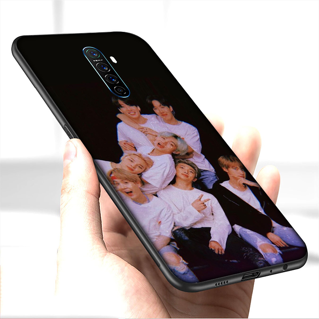 ốp lưng samsung Silicone Mềm In Hình Nhóm Nhạc Kpop Bts Cho Samsung Galaxy A9 A8 J8 A6 J4 J6 Prime Plus 2018 A21S Core J7 Duo