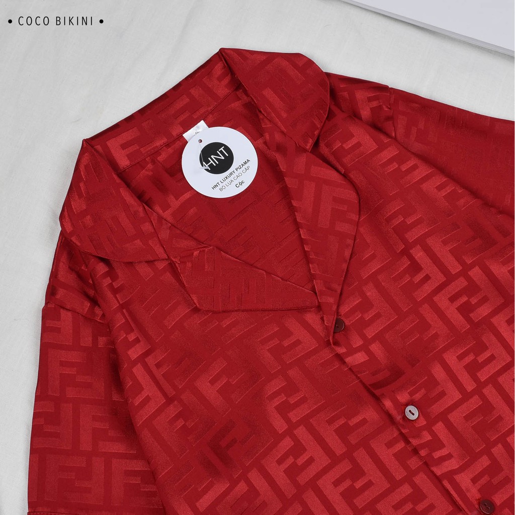 𝑪𝑶𝑪𝑶 𝑩𝑰𝑲𝑰𝑵𝑰 Bộ Đồ Ngủ - Đồ Mặc Nhà Lụa Gấm ( VCC822 ) | BigBuy360 - bigbuy360.vn