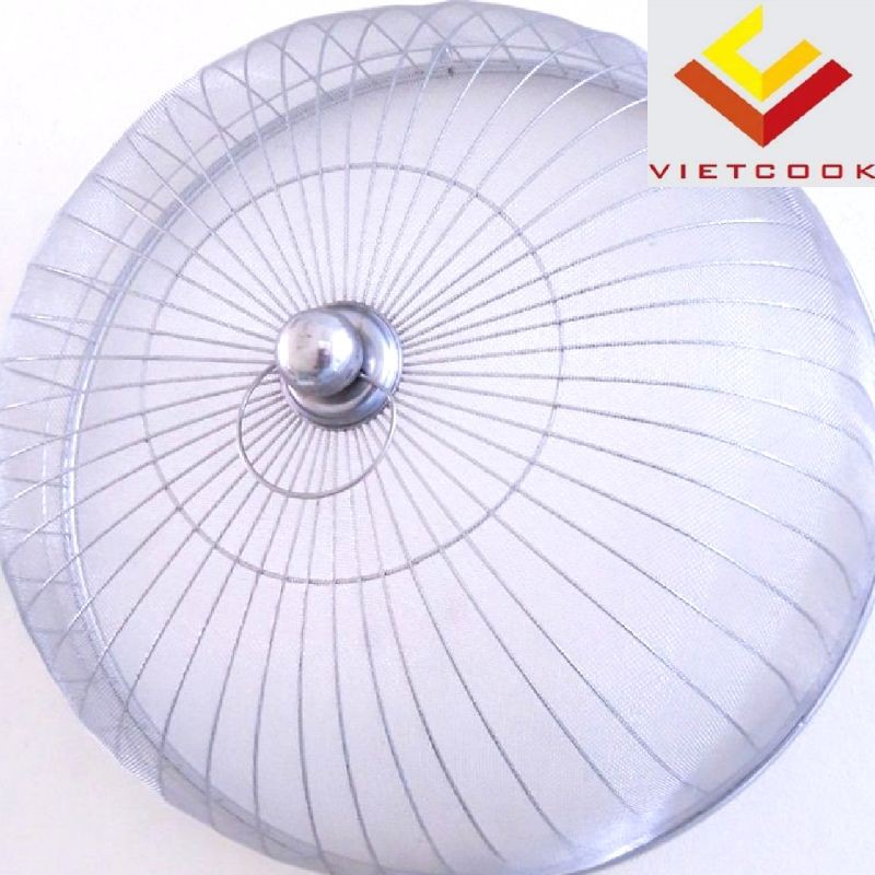 Lồng bàn inox 304 loại dày 2 lớp mắt lưới nhỏ loại 1,lồng bàn lưới inox cao cấp,hàng dày dặn bóng đẹp