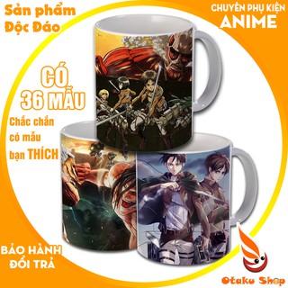 {36 Mẫu} Ly sứ in hình Anime Attack On Titan -Shingeki Kyojin Cốc uống nước đẹp làm quà tặng đặc biệt giá trị và ý nghĩa