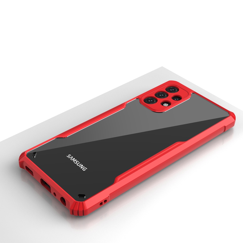 Ốp Điện Thoại Acrylic Trong Suốt Chống Sốc Cho Samsung Galaxy A53 A33 A13 A52S 5G A03 A03S A02S A72 A52 A32 4G