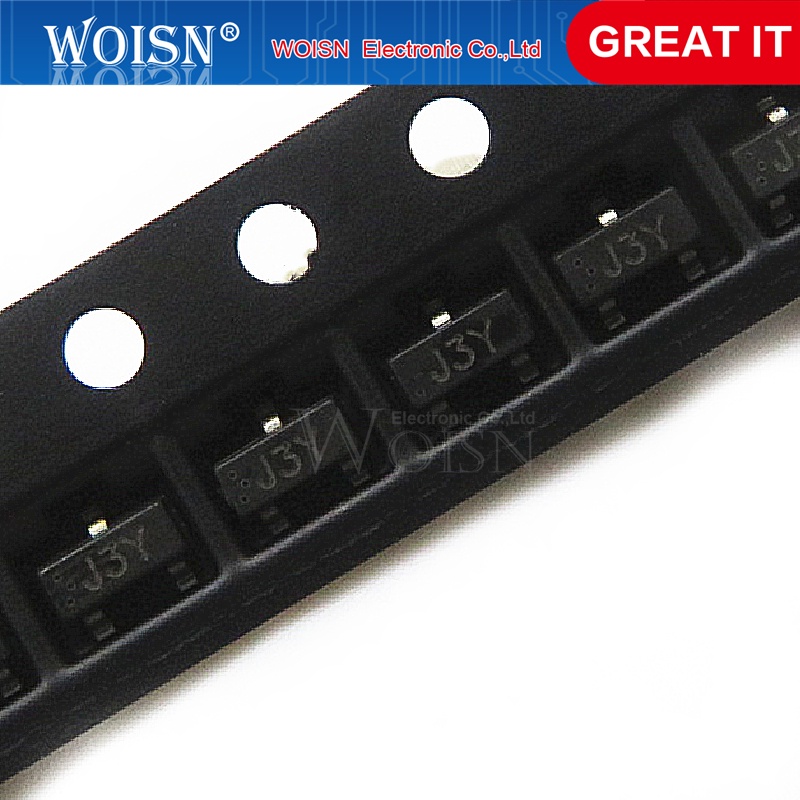 Set 100 Linh Kiện Bán Dẫn S8050 J3Y S8550 2TY SOT-23-3 NPN SMD
