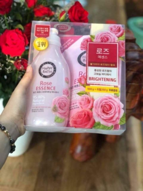 🌻SET SỮA TẮM HAPPY BATH Natural Body Wash🌻