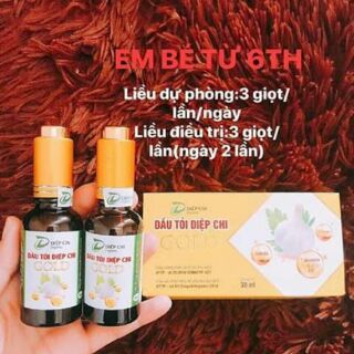 Combo Dầu tỏi Diệp Chi Gold
