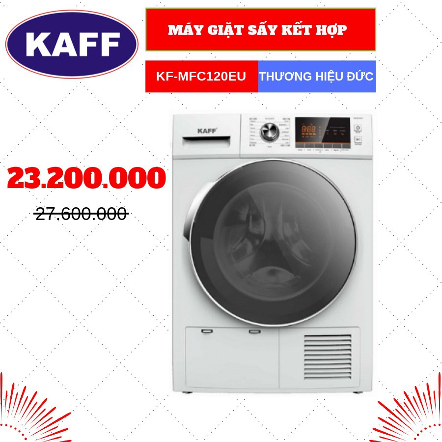 MÁY GIẶT SẤY KẾT HỢP KAFF KF-MFC120EU