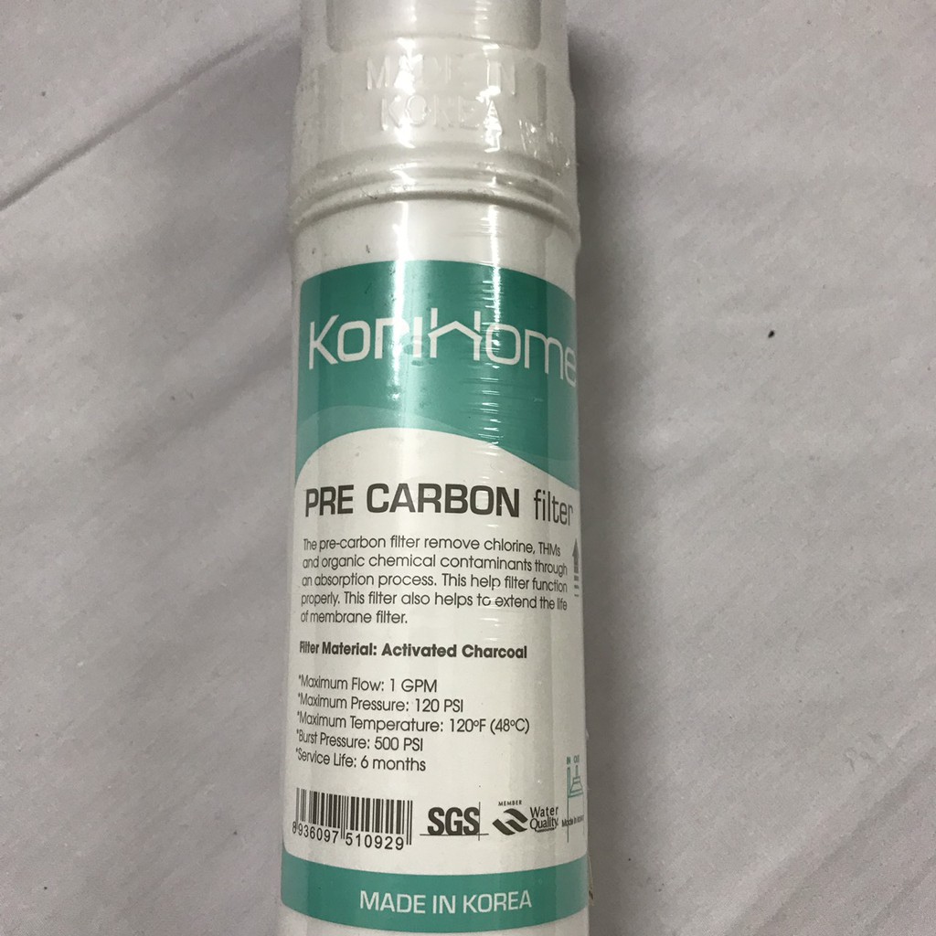 Lõi lọc Pre Cacbon 10&quot; U TYPE - KoriHome