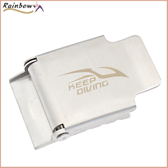 Khóa Cài Thắt Lưng Bằng Thép Không Gỉ Tháo Lắp Nhanh Cho Bình Dưỡng Khí 5cm