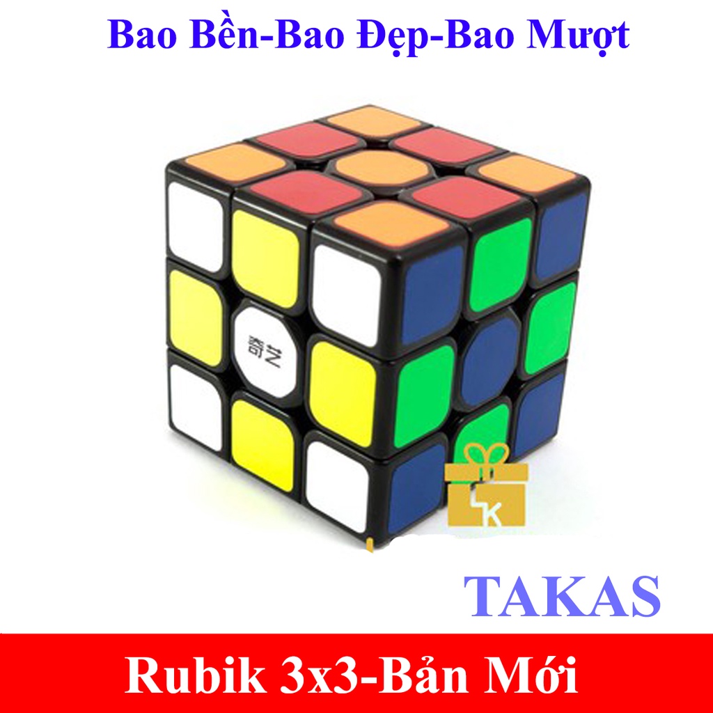 Rubik 3x3 Qiyi Sail W Rubic 3 Tầng Khối Lập Phương Ma Thuật Xoay Mượt , Lõi Cứng Cáp, Bền