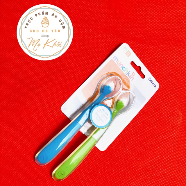Thìa ăn dặm silicon Munchkin (có tách lẻ)
