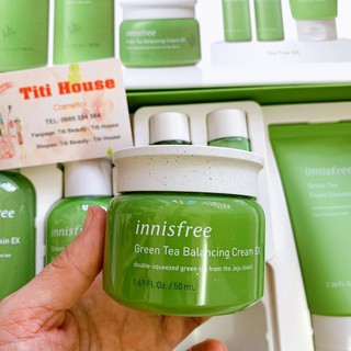 SET DƯỠNG DA INNISFREE TRÀ XANH 6 MÓN