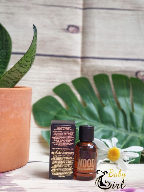 [Dòng mới] Nước hoa mini nam chính hãng WOOD DSQUARED2 | Thế Giới Skin Care