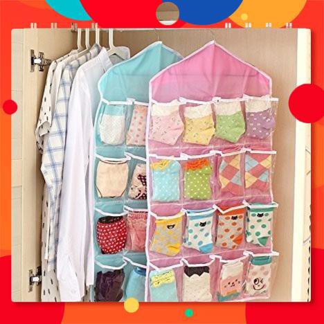 [ SALE TƯNG BỪNG]  Túi treo đồ 16 ô.