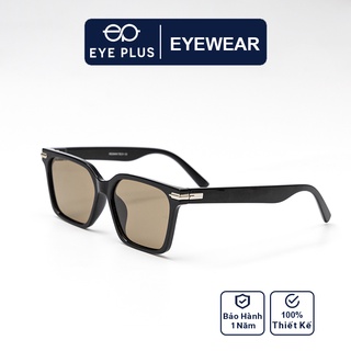 Kính râm unisex thời trang EYE PLUS dáng vuông trendy KRRM-8939