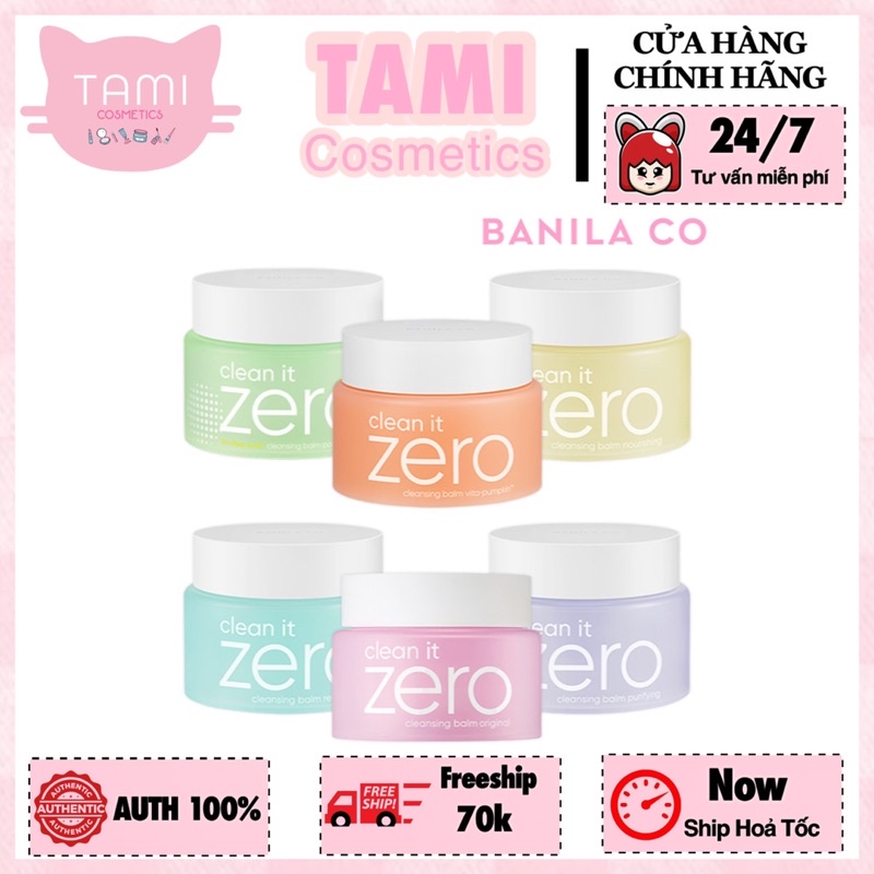 Sáp Tẩy Trang Banila Clean It Zero Cleansing Balm