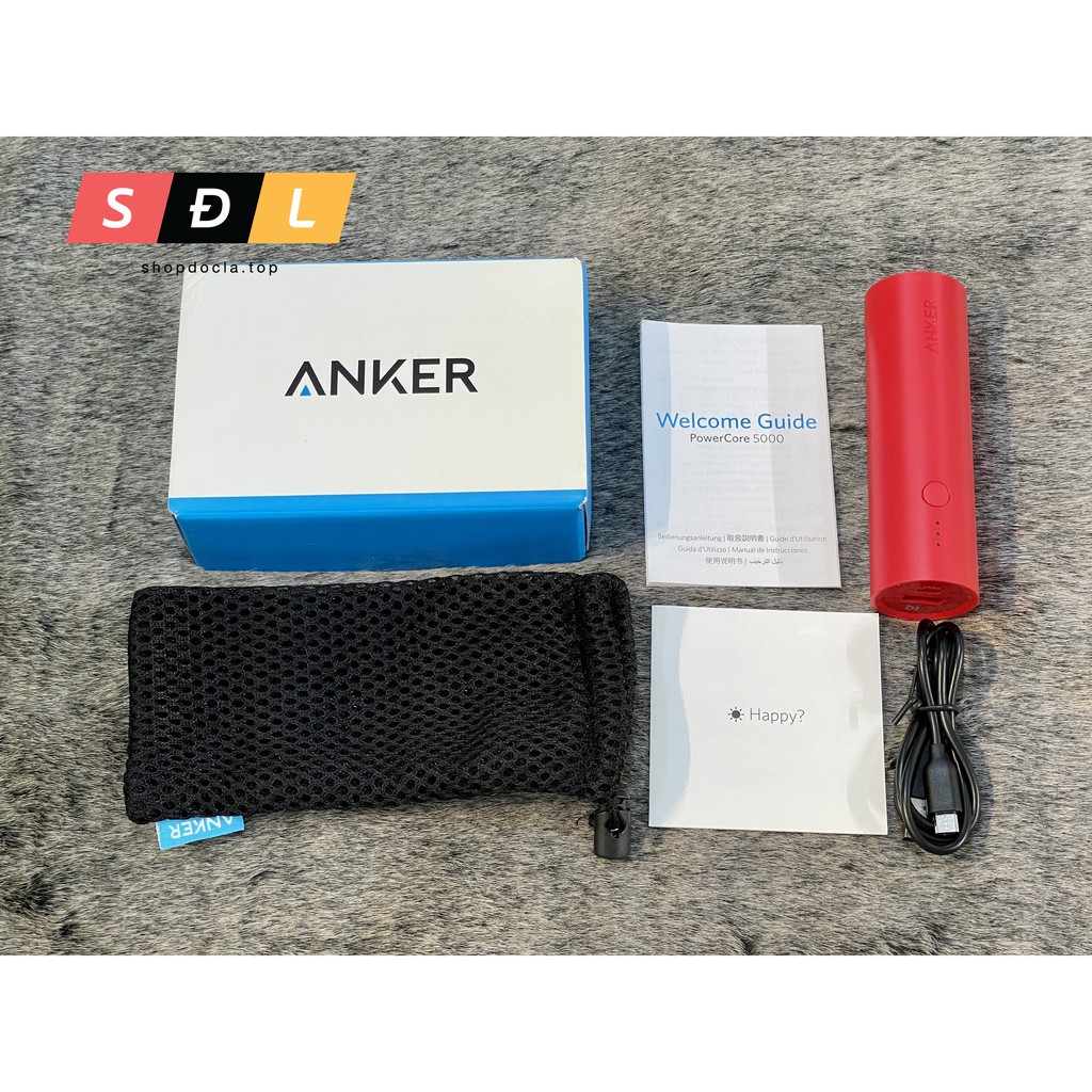 Pin sạc dự phòng Anker PowerCore 5000 model A1109