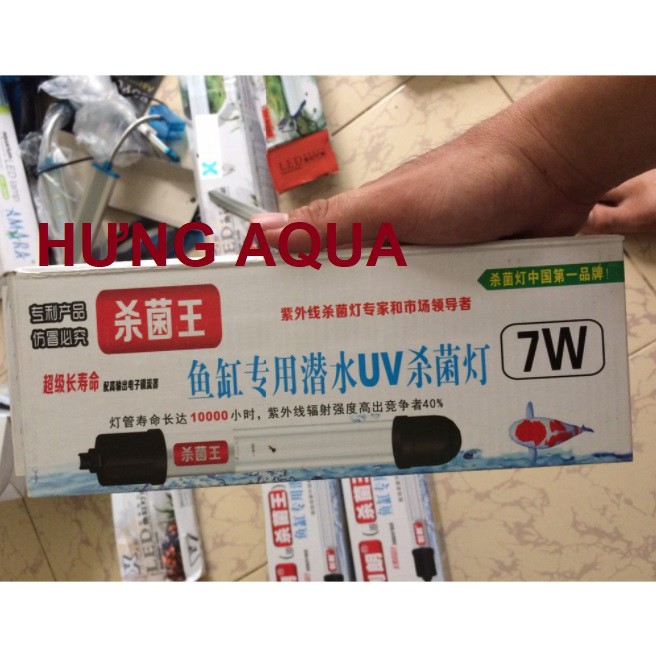 Đèn UV diệt khuẩn diệt tảo hồ cá ngăn rêu bể cá 7W 9W 11W