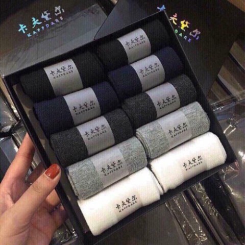 Hộp 10 đôi tất chống hôi chân hàng xuất Nhật ( Hàng Xịn Đẹp)