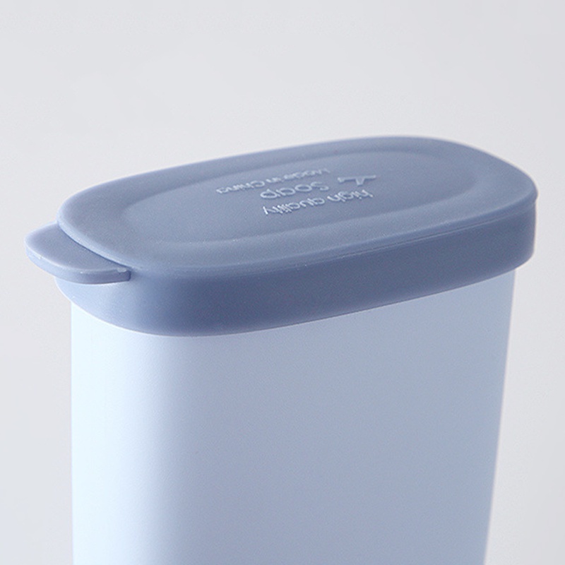 1 Hộp Đựng Xà Phòng Bằng Silicon Dày Dặn Hình Hoạt Hình Đa Năng