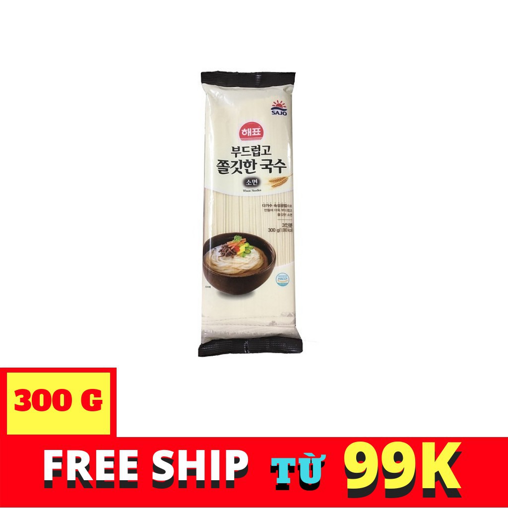 Mì lúa mạch sợi dai SAJO HÀN QUỐC gói 300gr