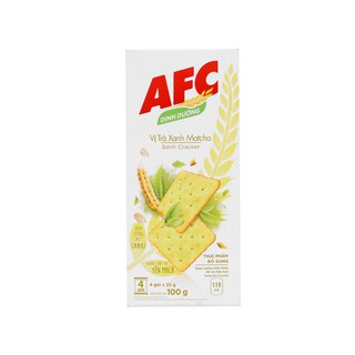 Bánh AFC Dinh Dưỡng vị trà xanh matcha hộp 200g