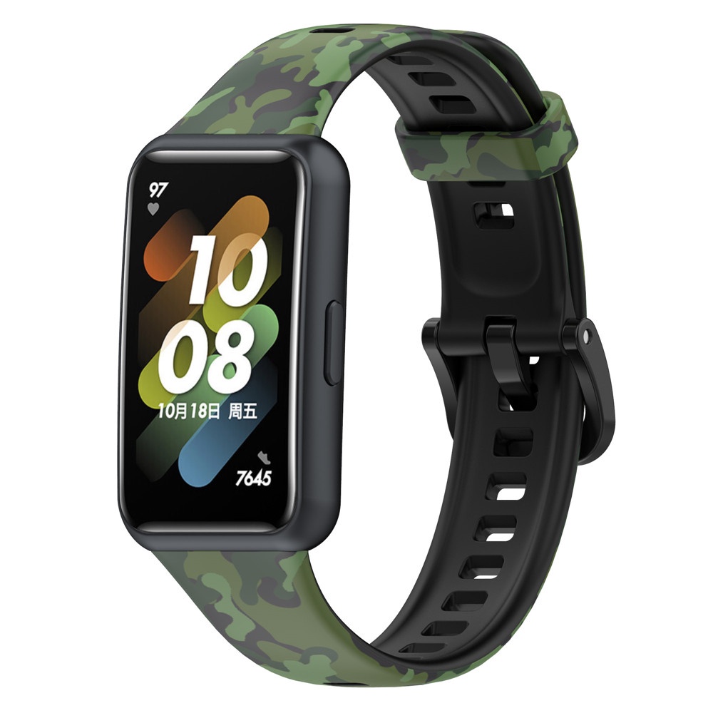 Silicone Dây Đeo Silicon Thay Thế Cho Đồng Hồ Thông Minh Huawei Band 7 6 / Honor Band 6