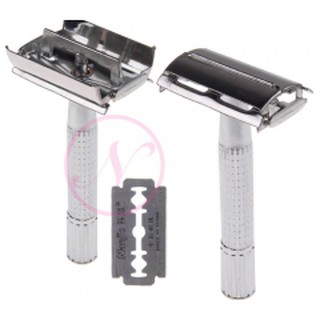 BỘ DAO CẠO RÂU INOX CỔ ĐIỂN