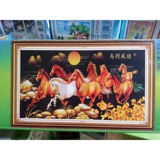 Tranh đính đá mã đáo thành công H019