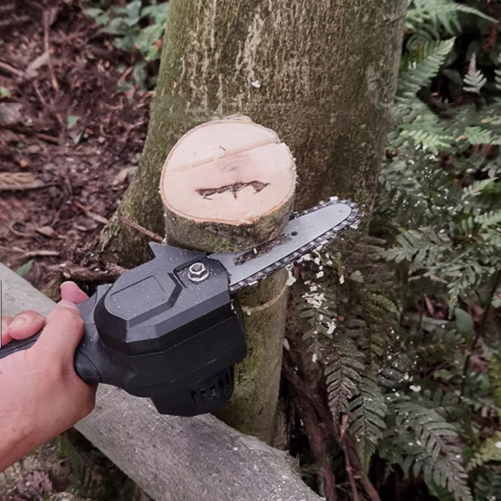 Máy Cưa Xích Pin Cầm Tay HITACHI 199V- Máy cưa xích - Cưa xích chạy pin- 2 Pin 10 cell - Lõi đồng 100%