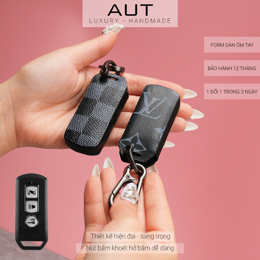 Ví da đựng chìa khóa smartkey Honda SH Pcx SH Mode Cub Adv LV handmade SH CD