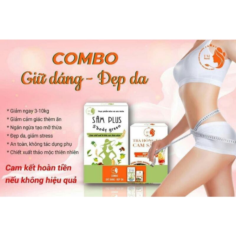 [Siêu Hót ]KẸO SÂM PLUS #S’body Green GIẢM CÂN SỐ 1 ót