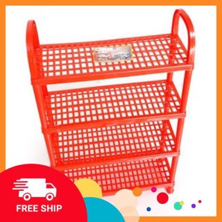 Kệ Để Giày Dép 4 Tầng Nhựa Việt Nhật - Hàng Chất Lượng