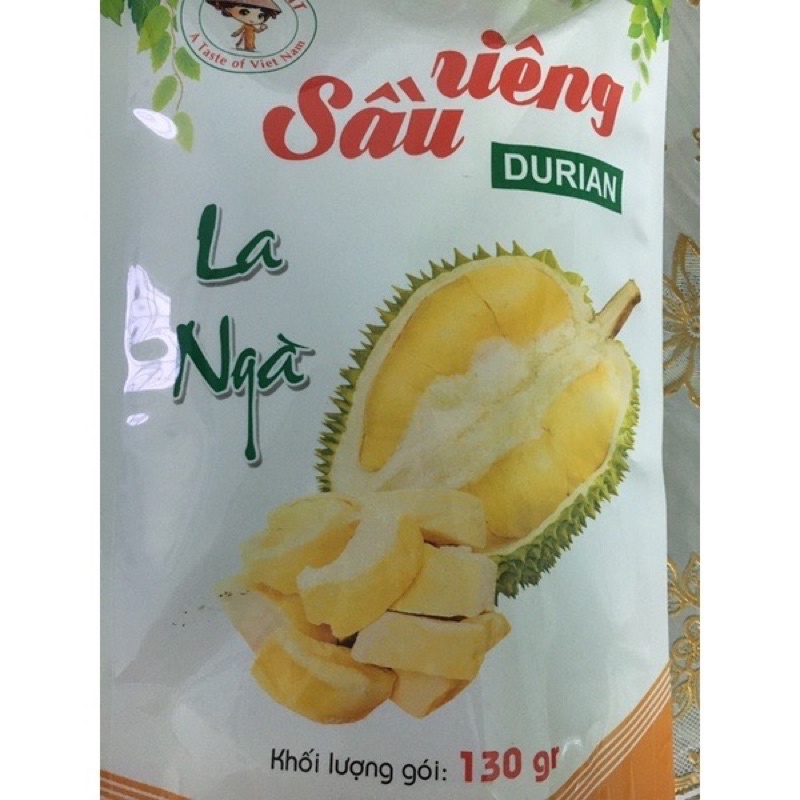 combo 5gói sầu riêng sấy khô La Ngà(5gói*105gam)
